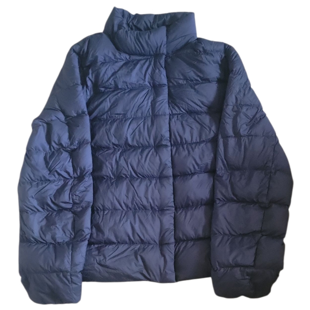 Uniqlo Ultra Light Down Blue Puffer Jacket